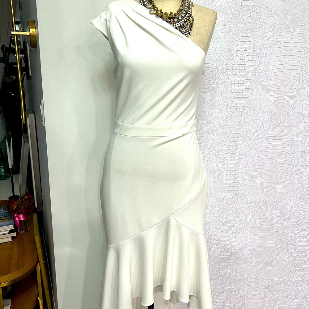 White Cocktail Dress Sz 6